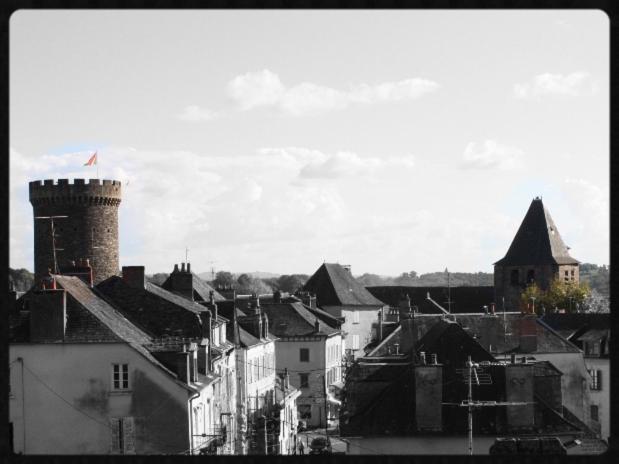 Les Chambres Du Cheval Blanc Allassac Exterior foto